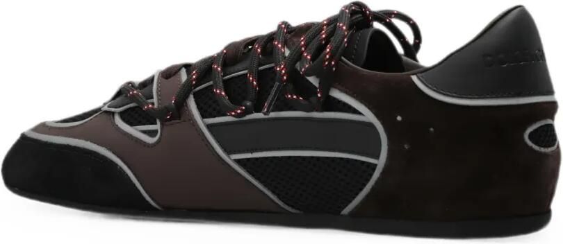 Dolce & Gabbana Ginnica mesh sneakers met vlakken Bruin - Foto 5