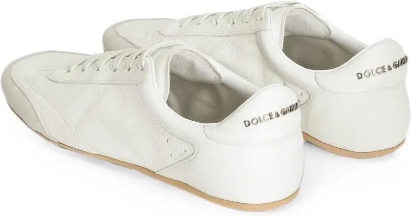 Dolce & Gabbana Ginnica Soft kalfsleren sneakers Wit - Foto 3