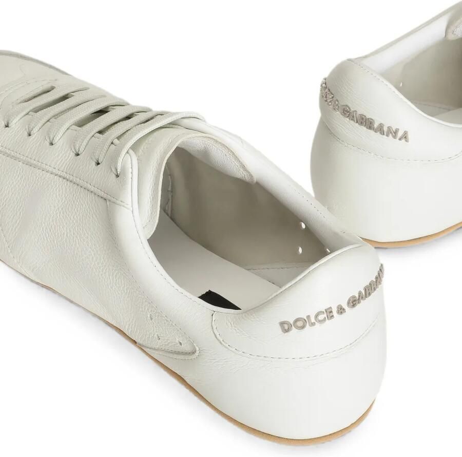 Dolce & Gabbana Ginnica Soft kalfsleren sneakers Wit - Foto 2