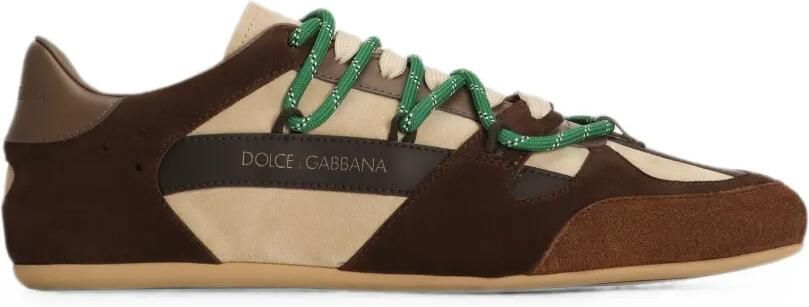 Dolce & Gabbana Ginnica Soft sneakers Bruin