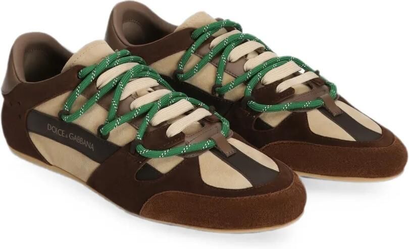 Dolce & Gabbana Ginnica Soft sneakers Bruin - Foto 3
