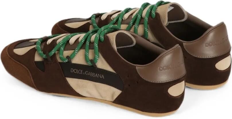 Dolce & Gabbana Ginnica Soft sneakers Bruin - Foto 4