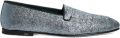 Dolce & Gabbana glitter-effect DG logo loafers Blauw - Blauw