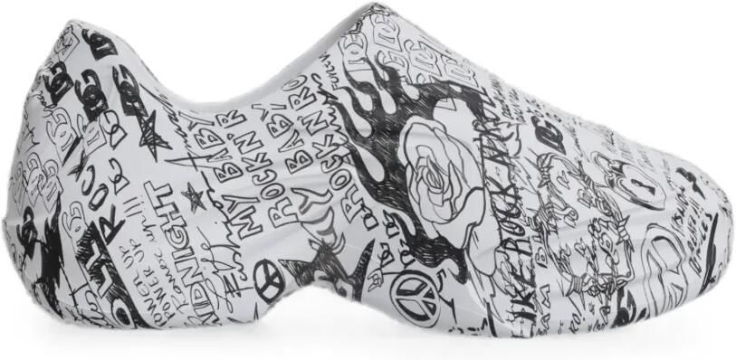 Dolce & Gabbana Graffiti Daymaster sneakers Zwart