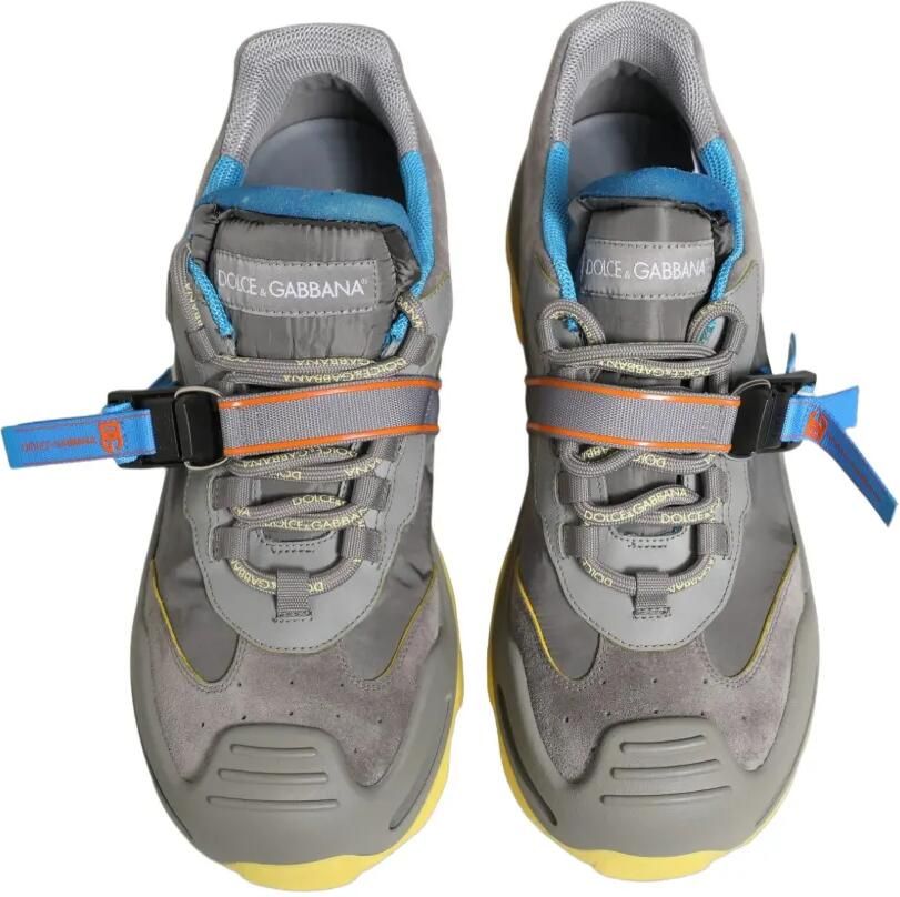 Dolce & Gabbana gray Airmaster panelled low-top sneakers Grijs - Foto 2