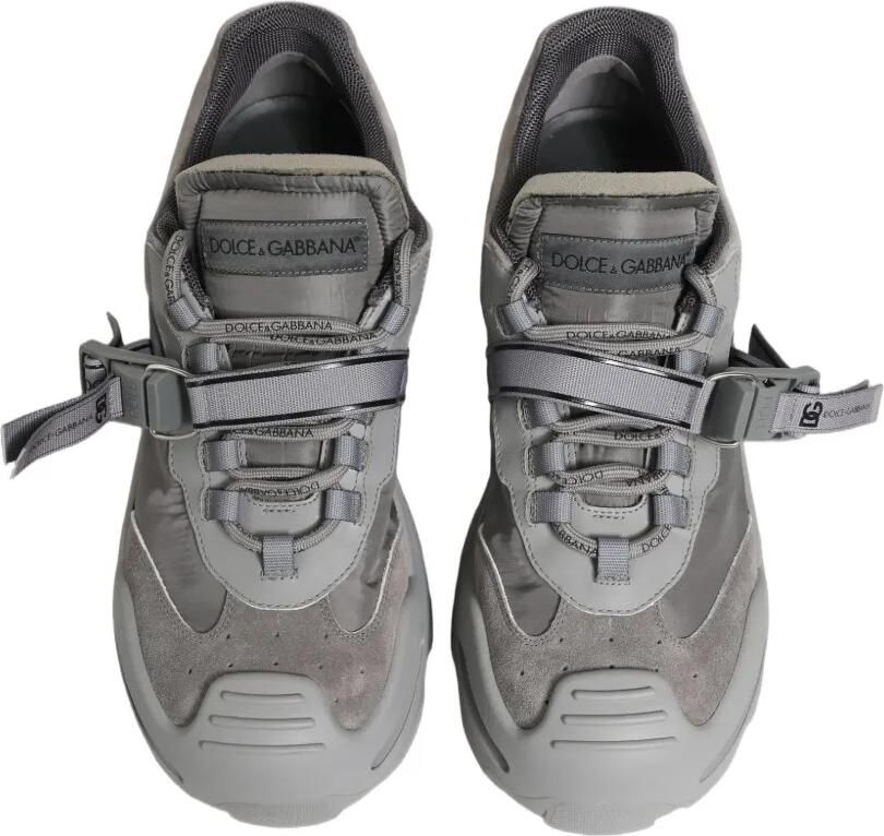 Dolce & Gabbana gray Airmaster panelled low-top sneakers Grijs - Foto 2