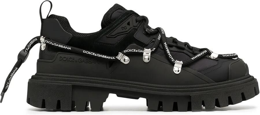 Dolce & Gabbana High-Trekking low-top sneakers Zwart
