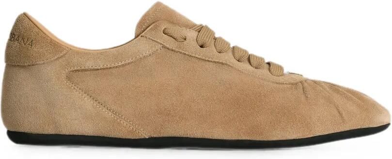 Dolce & Gabbana Kalfsleren ballerina's Beige