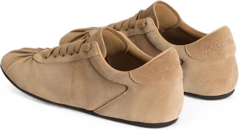 Dolce & Gabbana Kalfsleren ballerina's Beige - Foto 3