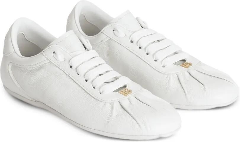 Dolce & Gabbana Kalfsleren sneakers-ballerina's Wit - Foto 2