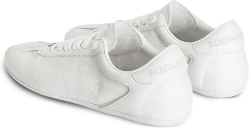 Dolce & Gabbana Kalfsleren sneakers-ballerina's Wit - Foto 3
