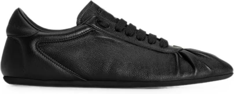 Dolce & Gabbana Kalfsleren sneakers-ballerina's Zwart
