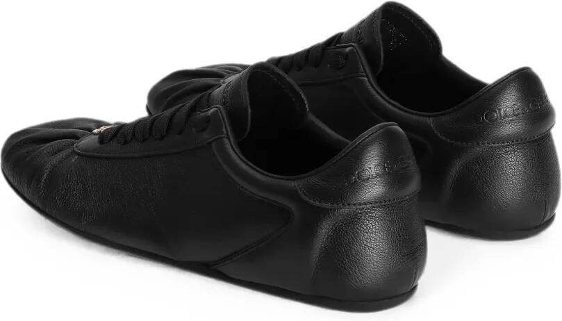 Dolce & Gabbana Kalfsleren sneakers-ballerina's Zwart - Foto 3