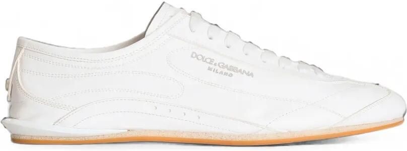 Dolce & Gabbana Kalfsleren sneakers Wit