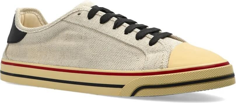 Dolce & Gabbana Katoenen sneakers Beige - Foto 4