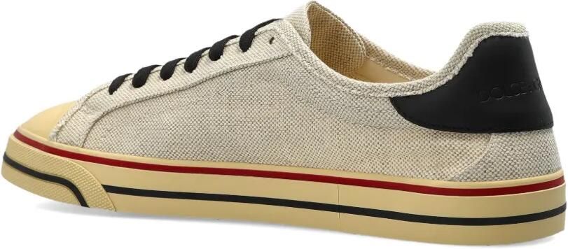 Dolce & Gabbana Katoenen sneakers Beige - Foto 3