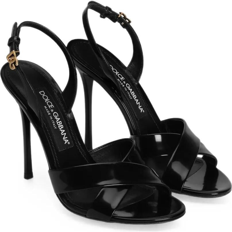 Dolce & Gabbana Keira 2.0 leren sandalen Zwart - Foto 2