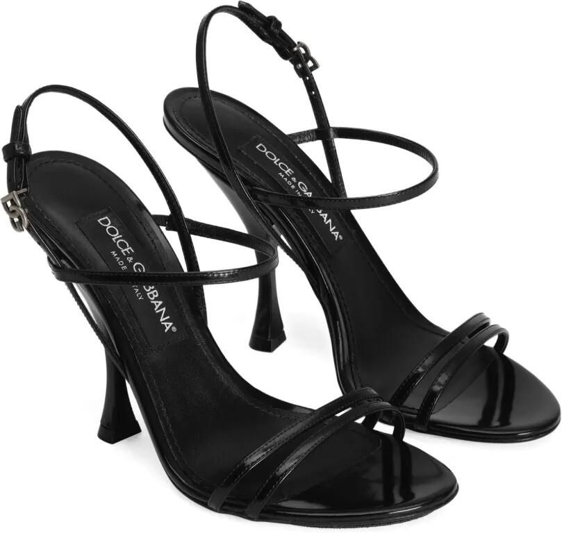 Dolce & Gabbana Keira 2.0 sandalen met bandjes en gepolijste afwerking Zwart - Foto 2