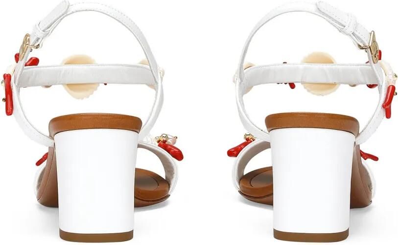 Dolce & Gabbana Keira 60 sandalen met applicatie Wit - Foto 3