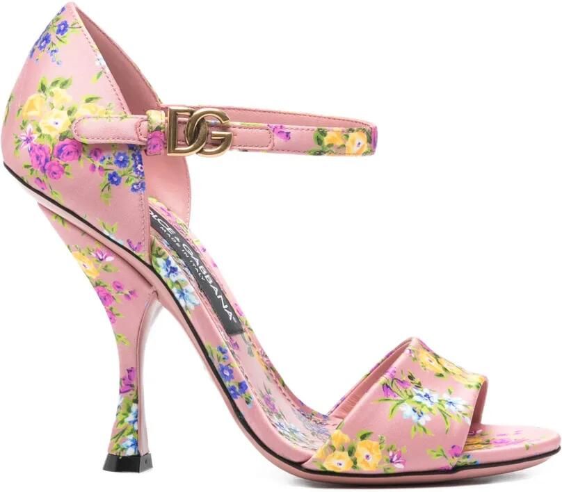 Dolce & Gabbana Keira sandalen met gesp Roze
