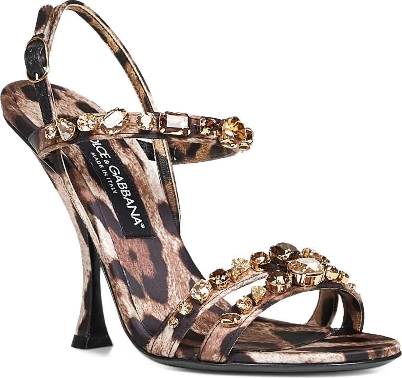 Dolce & Gabbana Keira sandalen met luipaardprint Bruin - Foto 2