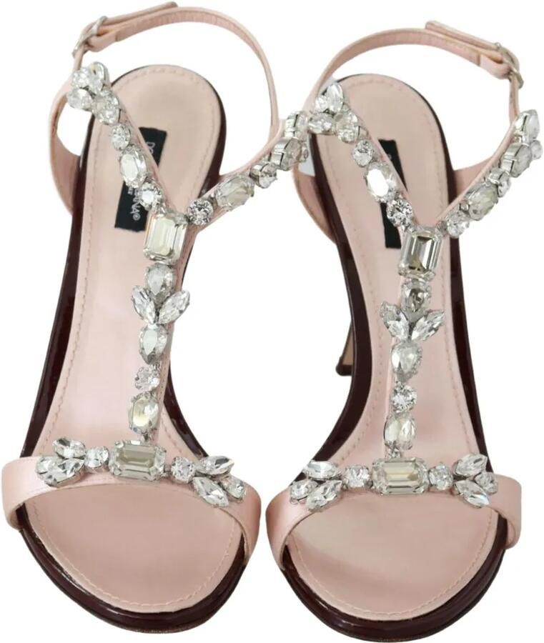 Dolce & Gabbana Keira sandalen verfraaid met kristallen Roze - Foto 2