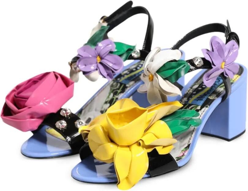 Dolce & Gabbana Keira sandalen verfraaid met kristallen Zwart - Foto 3