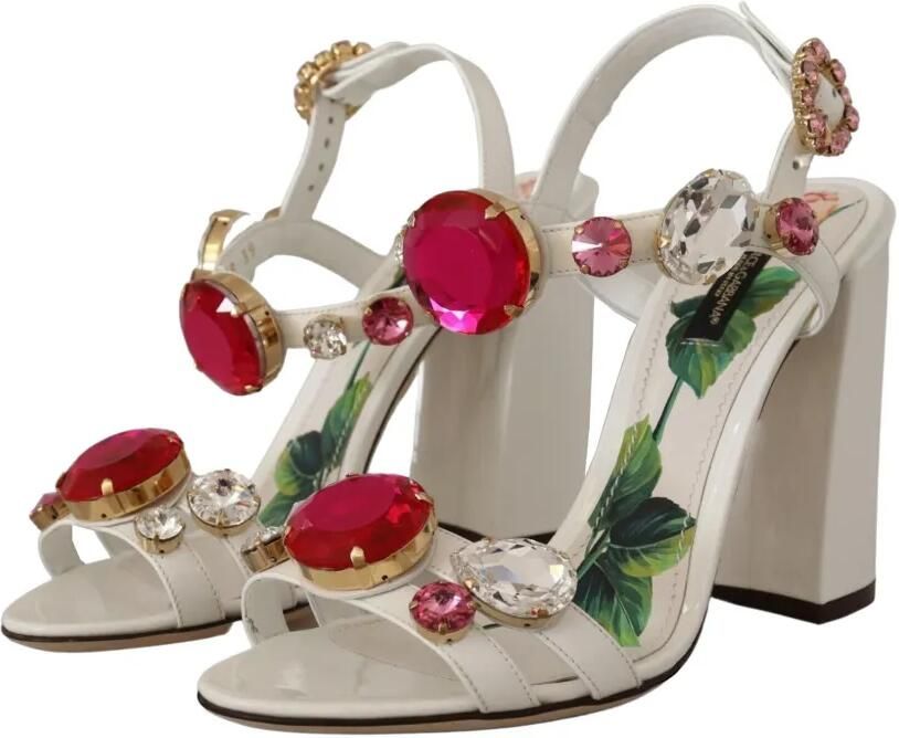 Dolce & Gabbana Keira sandalen Wit - Foto 4