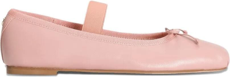 Dolce & Gabbana Kids Ballerina's van nappa leer met bewerkt detail Roze - Foto 4