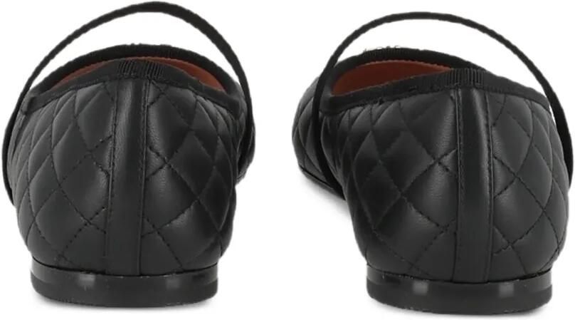 Dolce & Gabbana Kids Ballerina's van nappaleer Zwart - Foto 3