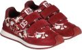 Dolce & Gabbana Kids Cushion nylon sneakers met Majolica-print Rood - Rood