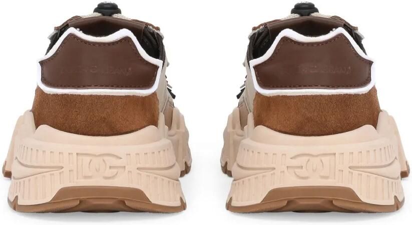 Dolce & Gabbana Kids Daymaster sneakers met vlakken Bruin - Foto 2