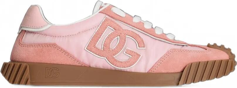 Dolce & Gabbana Kids DG Athletic nylon sneakers Roze - Foto 3