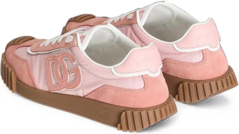 Dolce & Gabbana Kids DG Athletic nylon sneakers Roze - Foto 2