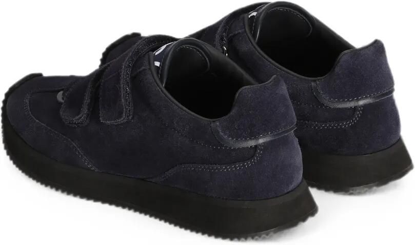 Dolce & Gabbana Kids DG Cushion leren sneakers met split Blauw - Foto 4