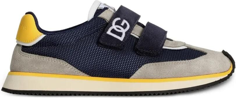 Dolce & Gabbana Kids DG Cushion sneakers Blauw