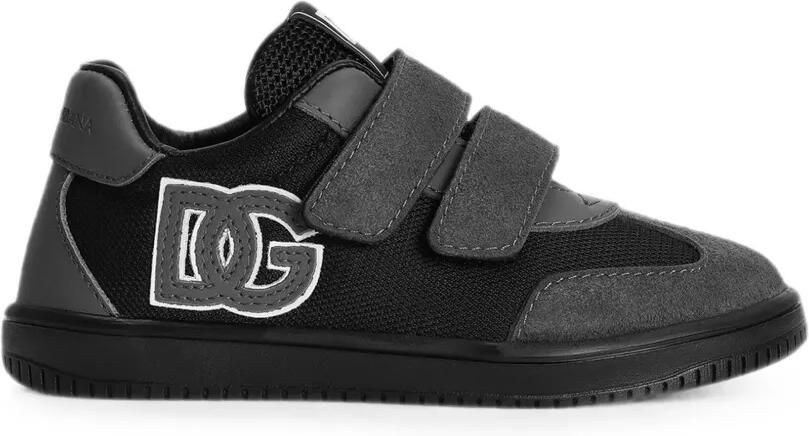Dolce & Gabbana Kids DG Original nylon sneakers Zwart
