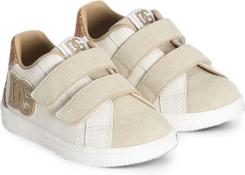 Dolce & Gabbana Kids DG Original sneakers van nappa kalfsleer Wit - Foto 2