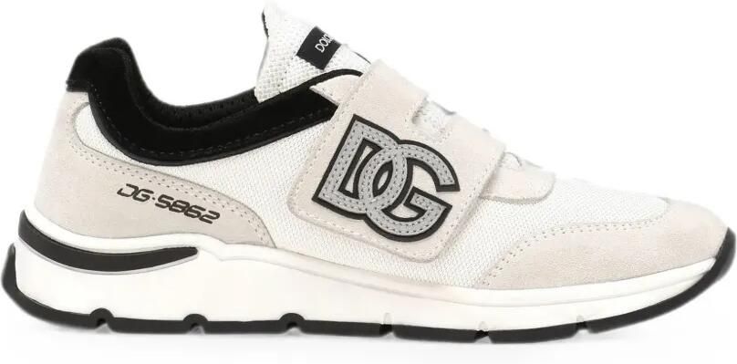 Dolce & Gabbana Kids DG Running Split sneakers Beige