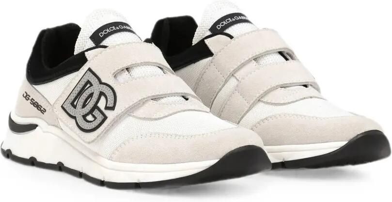 Dolce & Gabbana Kids DG Running Split sneakers Beige - Foto 4
