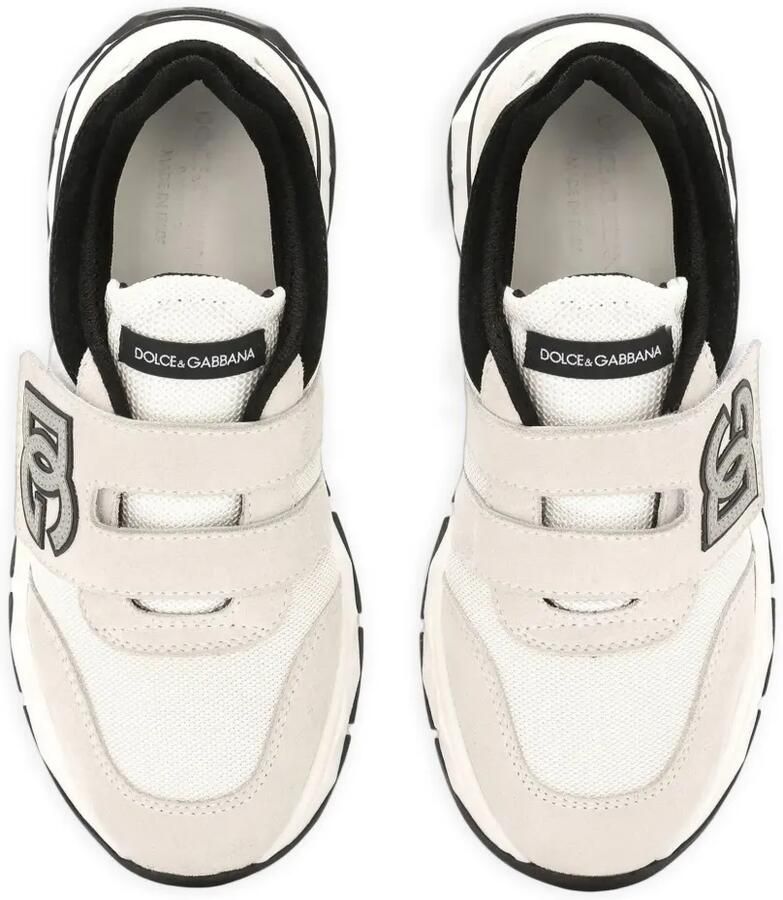 Dolce & Gabbana Kids DG Running Split sneakers Beige - Foto 2