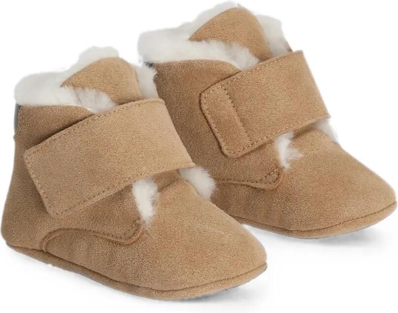 Dolce & Gabbana Kids Fluwelen laarzen Beige - Foto 2