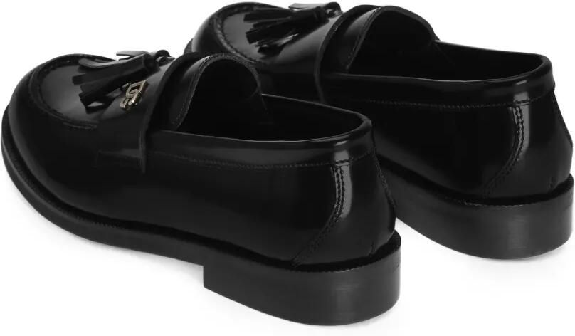 Dolce & Gabbana Kids Kalfsleren loafers Zwart - Foto 3