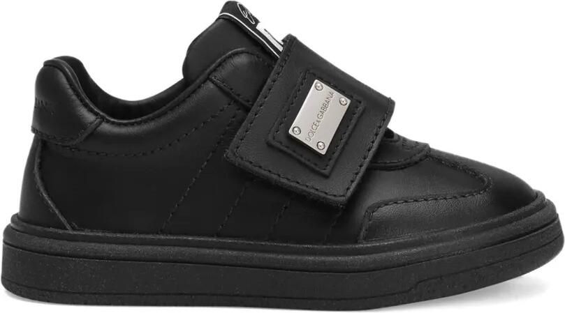 Dolce & Gabbana Kids Leren sneakers Zwart