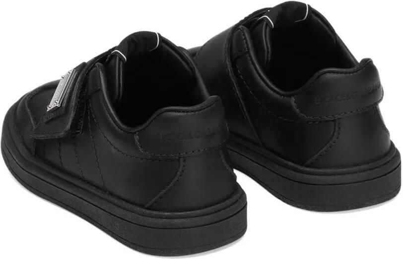 Dolce & Gabbana Kids Leren sneakers Zwart - Foto 4