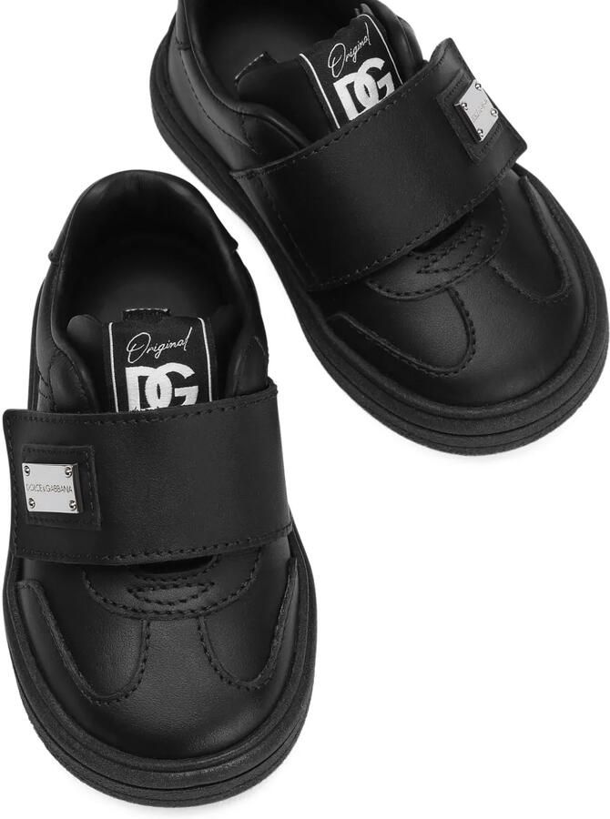 Dolce & Gabbana Kids Leren sneakers Zwart - Foto 2