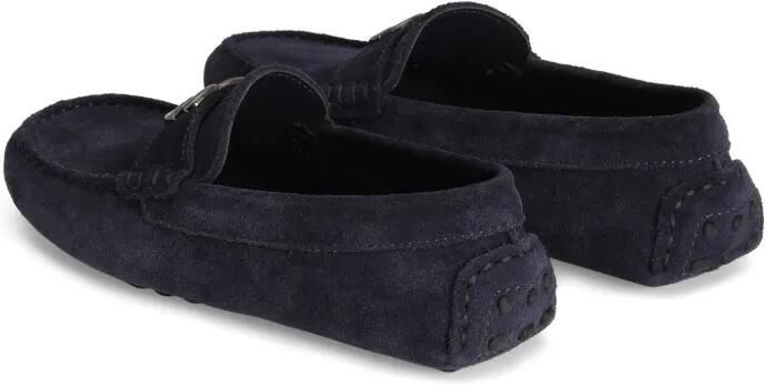Dolce & Gabbana Kids Loafers met logoplakkaat Blauw - Foto 3