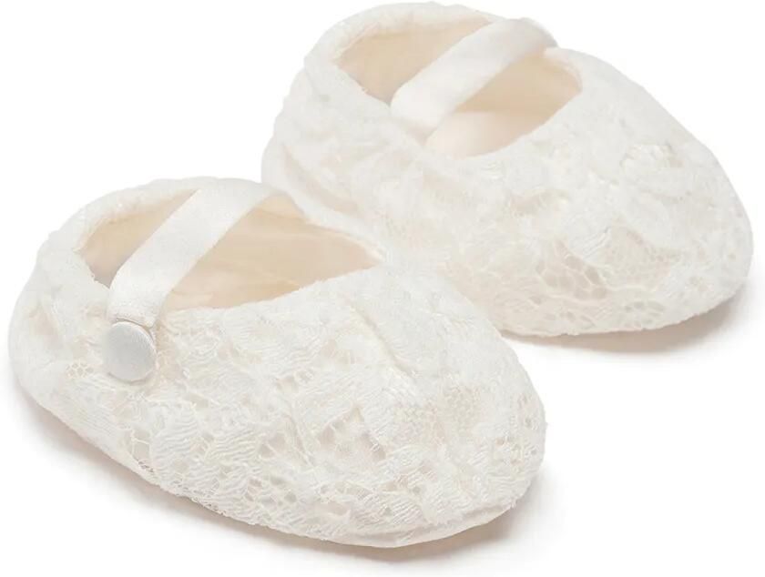 Dolce & Gabbana Kids Mary Janes met kant Wit