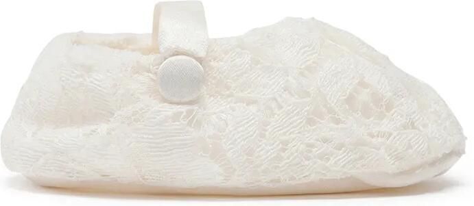 Dolce & Gabbana Kids Mary Janes met kant Wit - Foto 3
