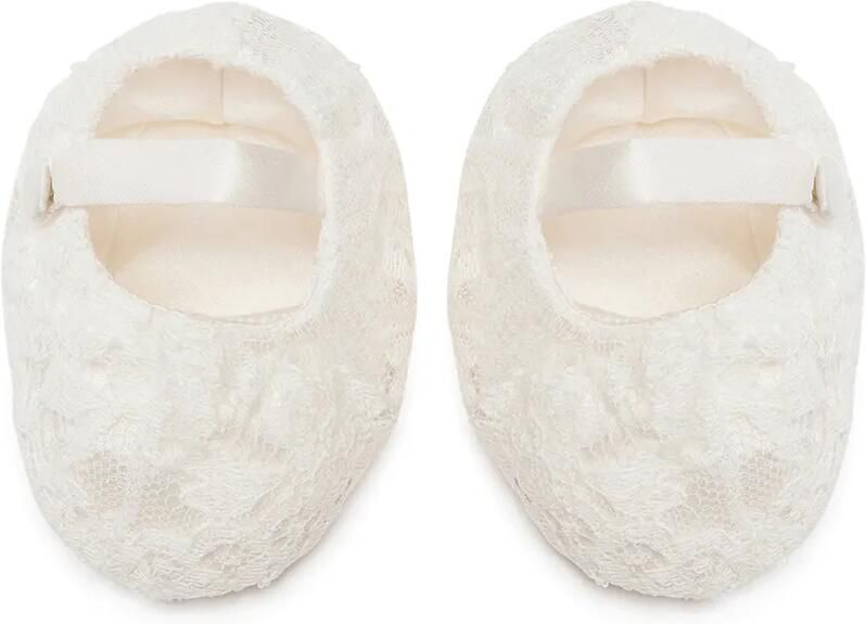 Dolce & Gabbana Kids Mary Janes met kant Wit - Foto 2
